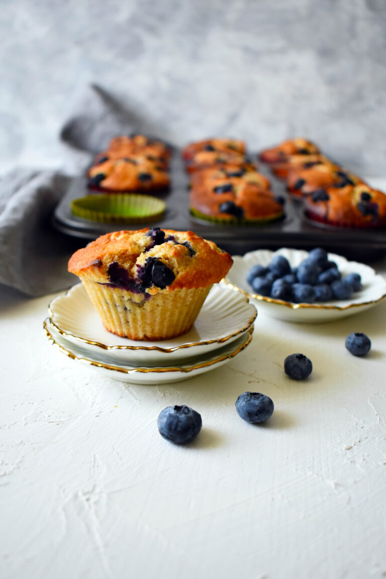 Cukormentes áfonyás muffin