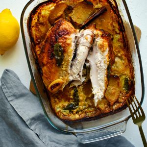 tejben sült csirkemell citrommal