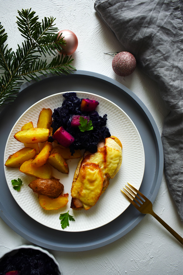 csirkemell steak burgonyával karácsonyi recept