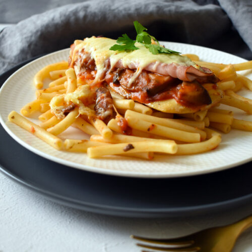 csirkemell milánói raguban