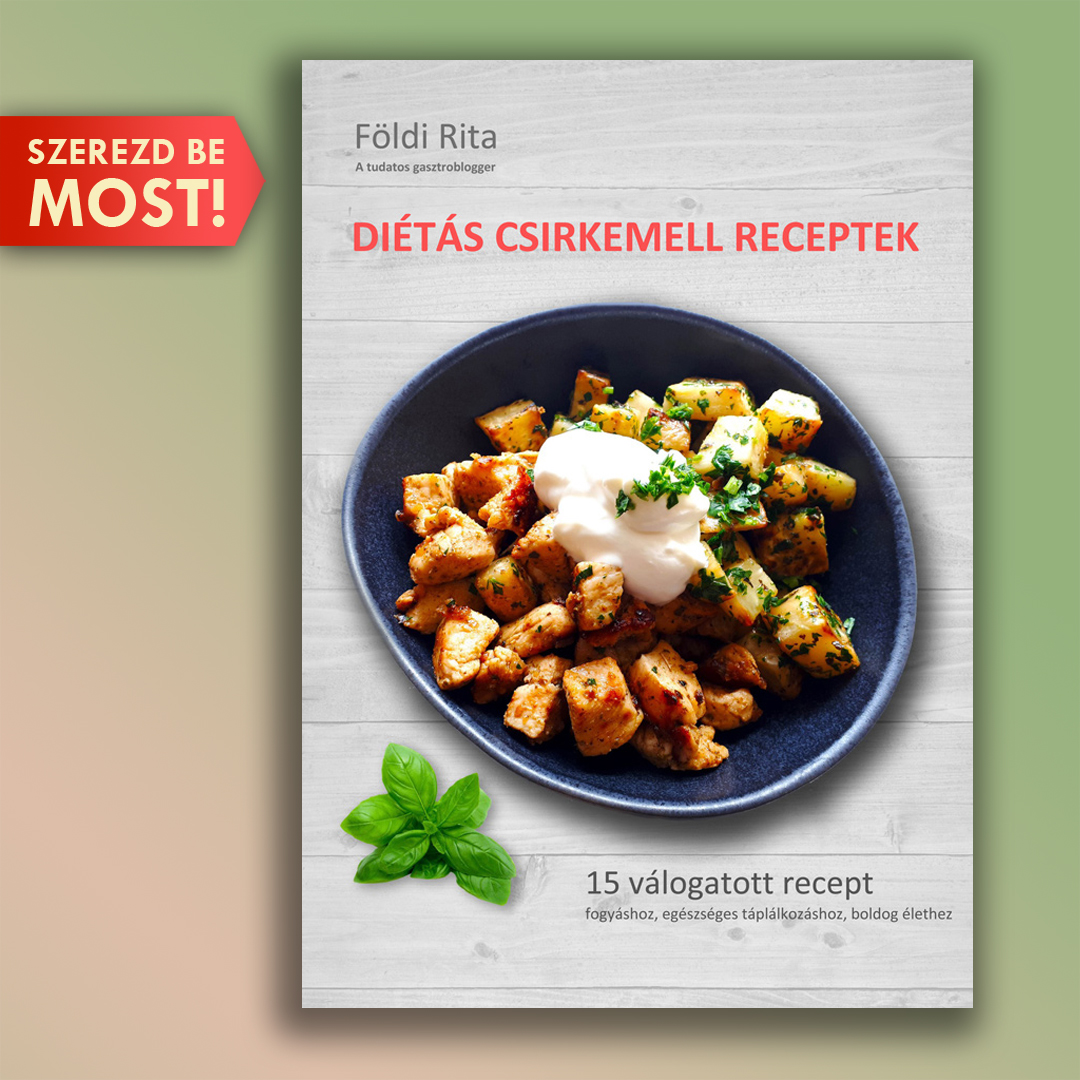 Diétás csirkemell receptfüzet teaser