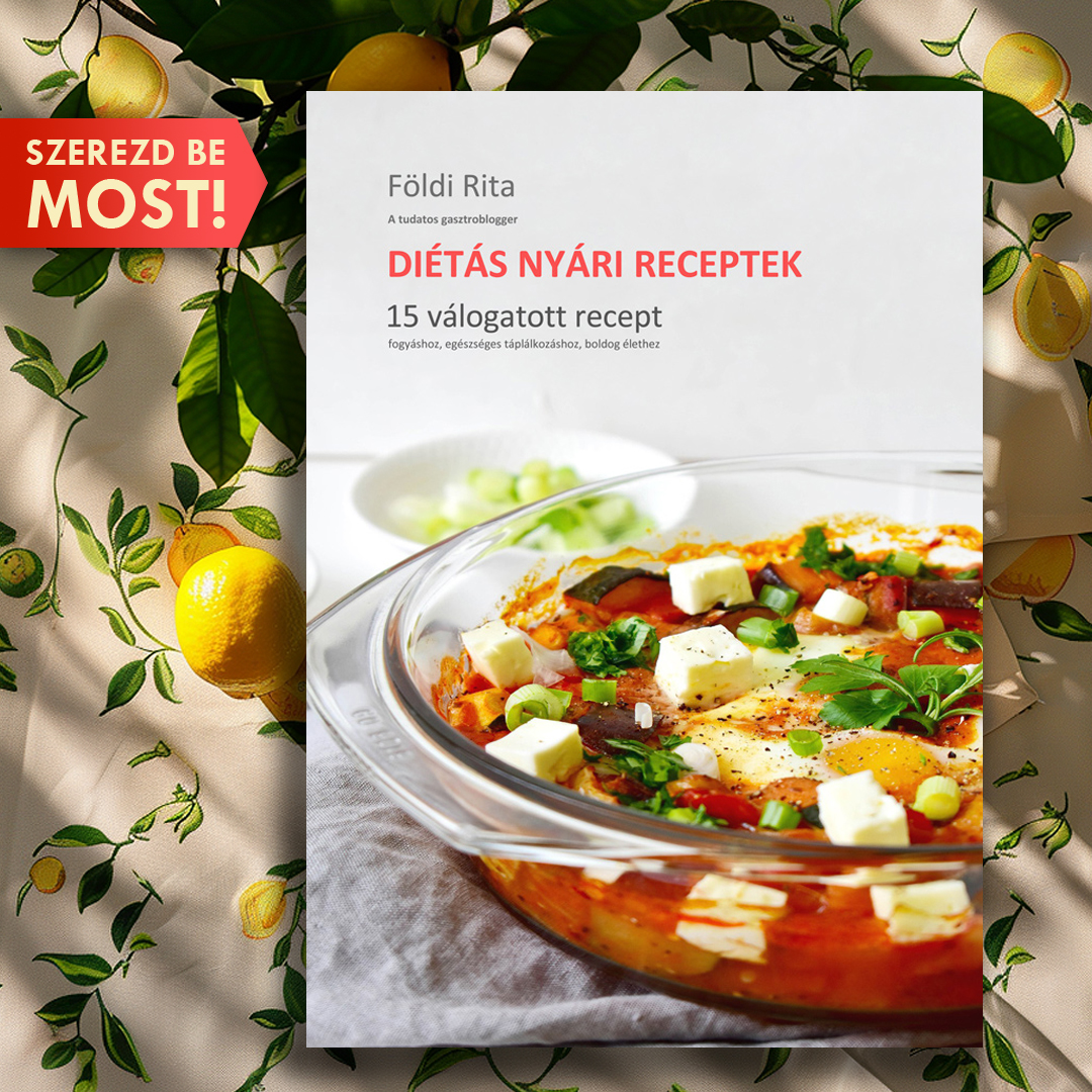 Diétás nyári receptek receptfüzet teaser