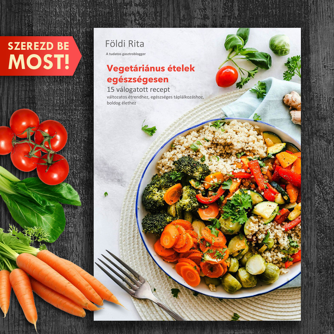 Vegetariánus receptfüzet teaser