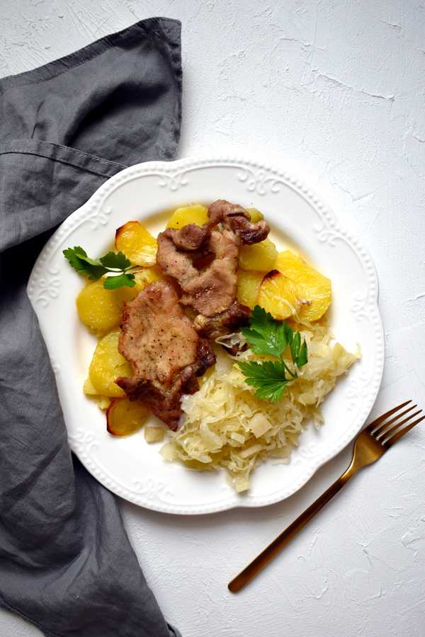 omlós sült karaj recept