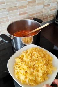 nagykocka tészta