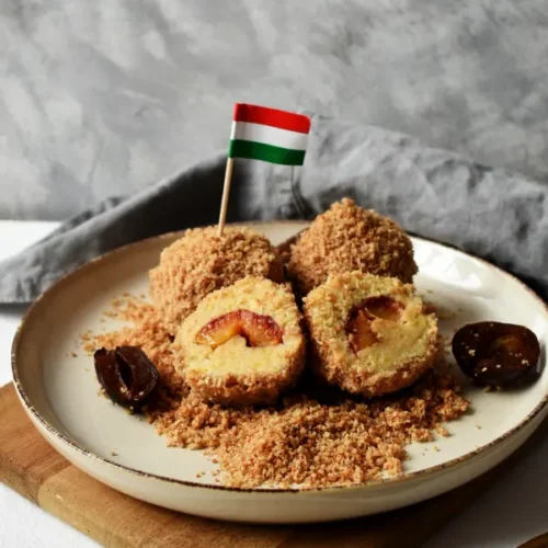 Cukormentes szilvás gombóc recept