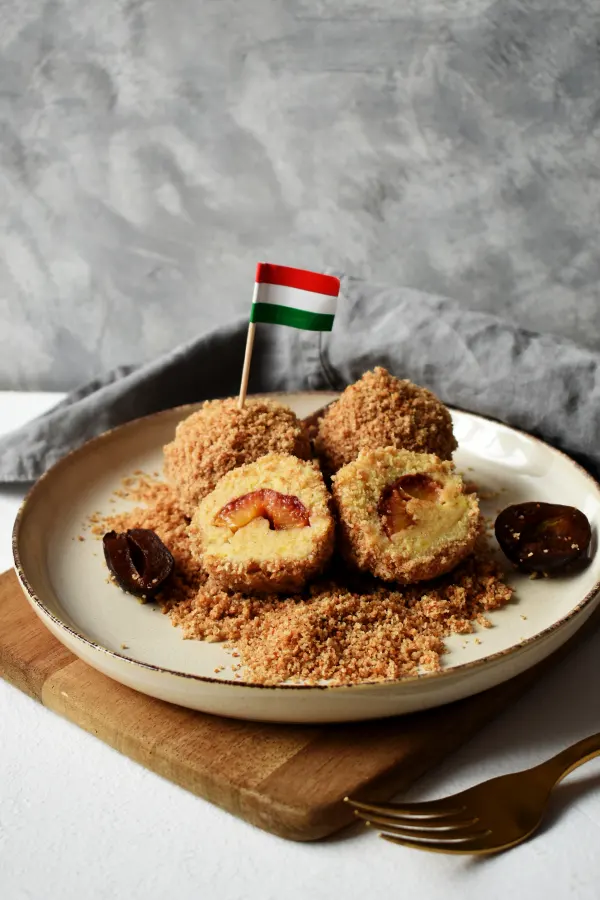 Cukormentes szilvás gombóc recept